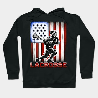 Lacrosse Player Hoodie